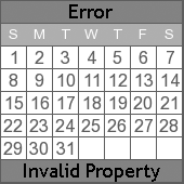 Current Calendar of Bookings
